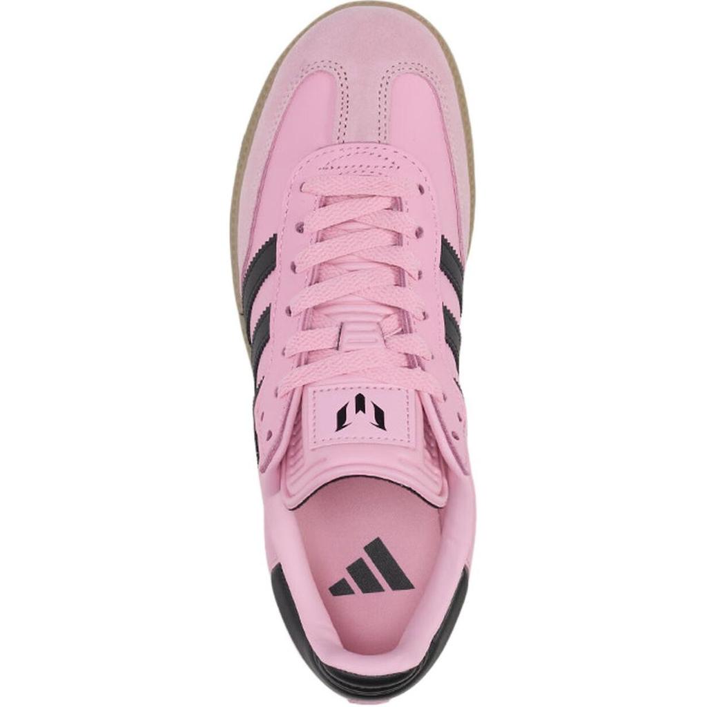 Лионель Месси x adidas Samba K Inter Miami CF - Тисненые кроссовки для детей в домашних цветах Розовый Светло-розовый Основной черный JR0424