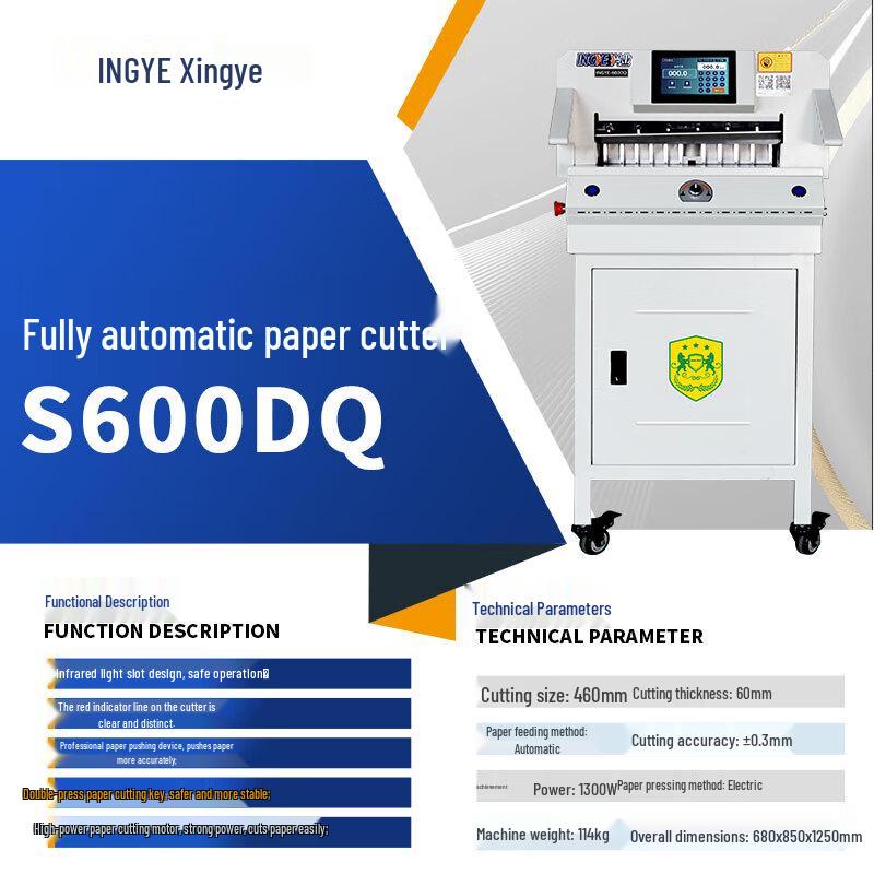 INGYE Automatic Perfect Binding & Paper Cutting System CN plug (adapter included)