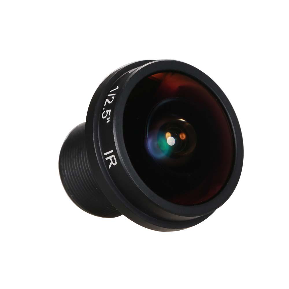 1.8mm Fisheye Lens HD 5.0 Megapixel IR  Mount 1Celsius2.5  F2.0 For CCTV IP Camera 180 Degree Wide Viewing Angle Panoramic CCTV Camera Lens