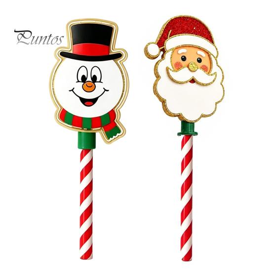 Christmas Payment Wand Tap Wand, Contactless Credit Card Holder with Candy Festive Tool Cane Handle, 3D Printed Holiday Checkout Prop for Xmas