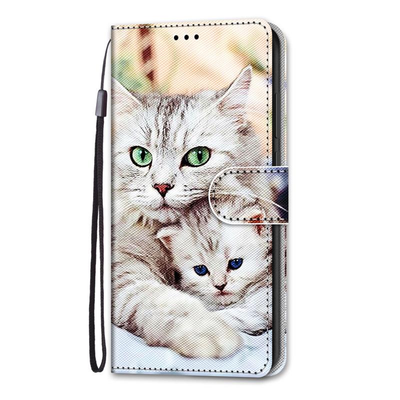 Wallet Book Stand Case for Funda Xiaomi 14T Pro Case on For Coque Xiomi 14t Pro Xiaomi14T 14TPro Cat Animal Painted Phone Cover