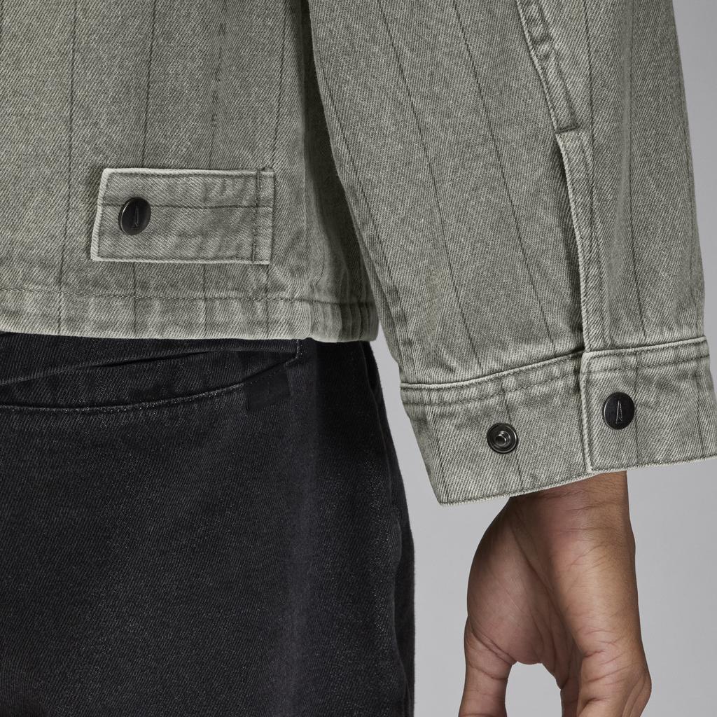 Jordan XA Ma Maniére Collaboration Удобная поло модная повседневная куртка унисекс сине-серая HF4354-029