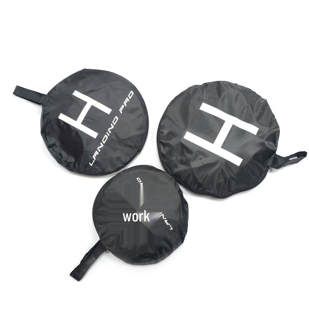 Portable Foldable Drone Landing Pad with Coordinates, 75cm/55cm for Outdoor Use