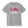 I just really like Cuttlefish T Shirt vintage Washed Breathable Unisex Versatile homme Stylish fashion Stretched Casual Soft