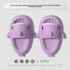 Thick-Soled Shark EVA Slippers for Kids and Parents - Non-Slip, Soft, Indoor Summer Sandals