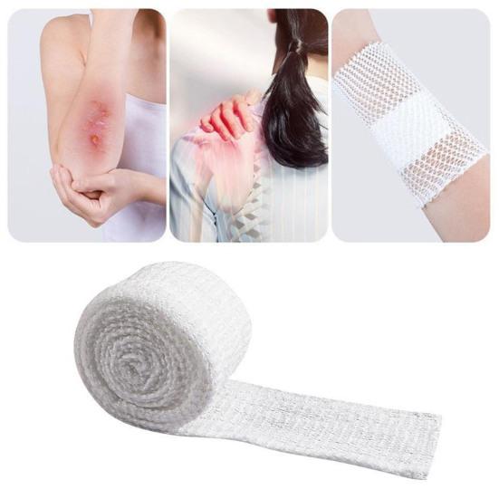 Tubular Elastic Gauze Bandage Breathable Friendly To Skin Elastic Net Wound Dressing Stretch Dressing Retainer Bandage