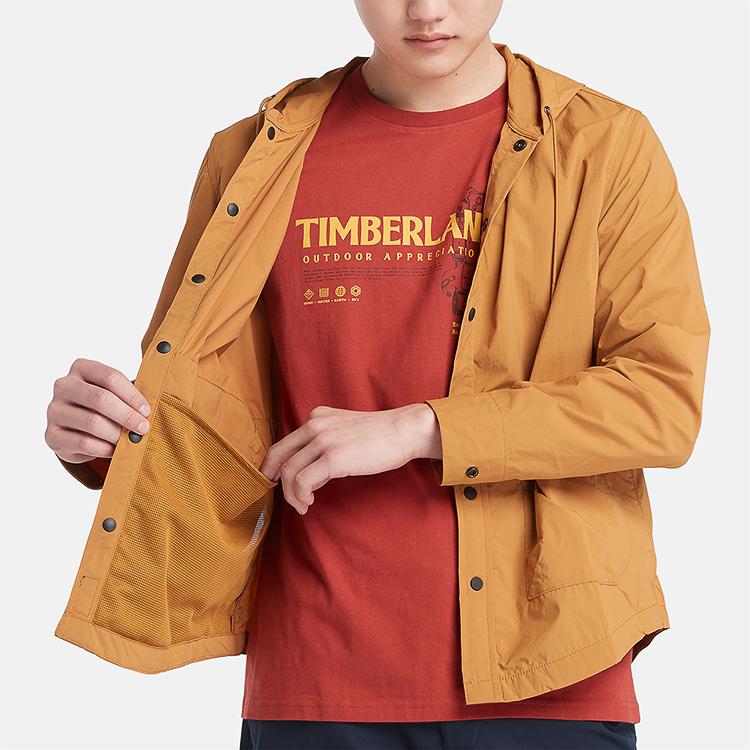 Timberland Водонепроницаемая свободная куртка с защитой от ультрафиолета, мужская куртка цвета пшеницы A6KTN-P47