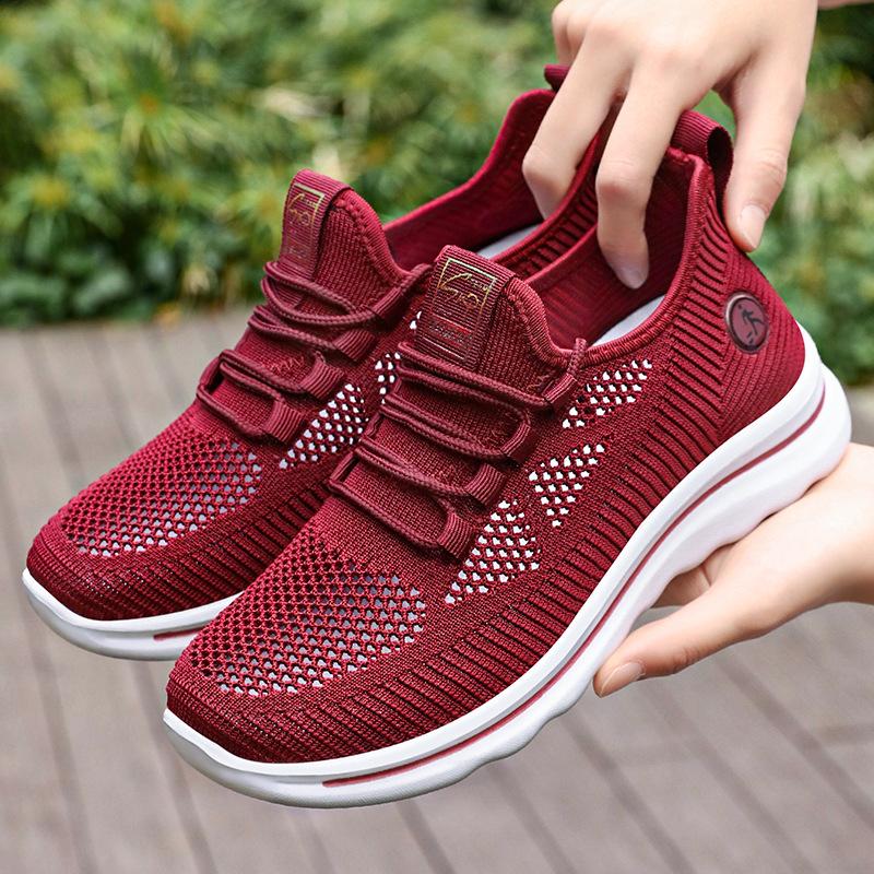 Женская обувь летняя полиуретановая спортивная обувь дышащая повседневная обувь из сетки удобная обувь на платформе универсальные туфли