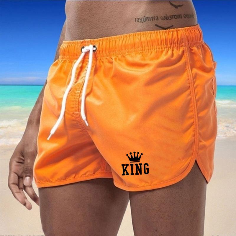 Surf Men Swimsuit Beach Seaside Casual Men's Shorts Drawstring Ventilate Running  Summer Hot Sale Daily Gym Clothing
