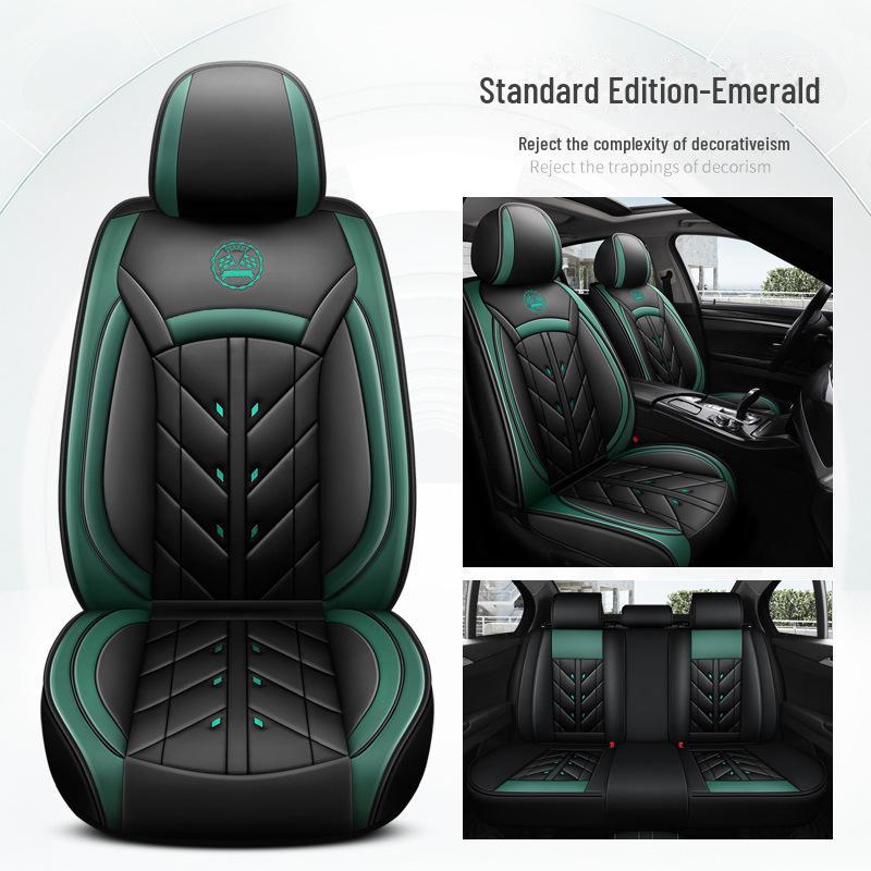 Universal Car Seat Cushion for Great Wall Cannon Pickup, Haval H6, Big Dog M6, First Love F7. Leather Full Cover Seat Cushion.