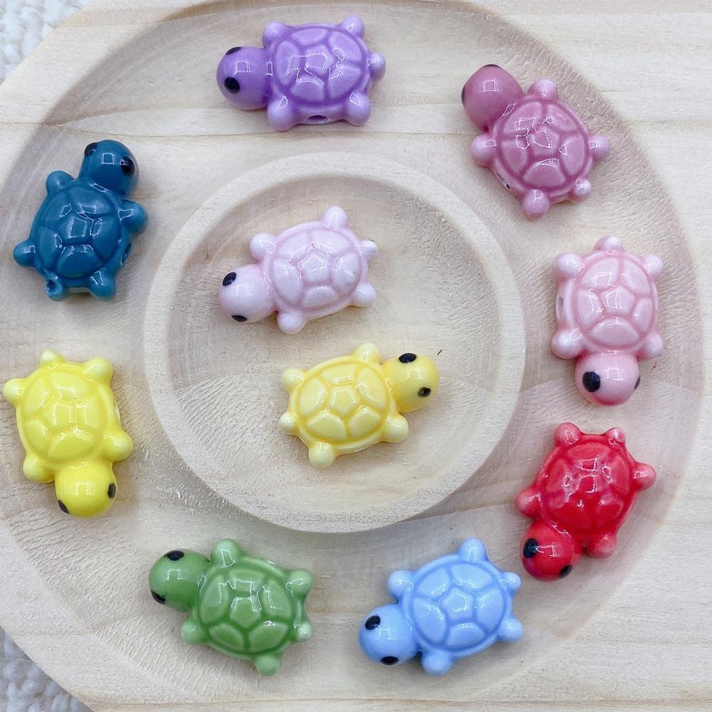 10 шт. ручная работа ремесло керамические разделительные бусины россыпью свежий цвет ювелирные изделия материал студент