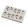 Sugar Craft Capital/Letter/Number Silicone Fondant Mold Cake Decorating Tools Chocolate Mold