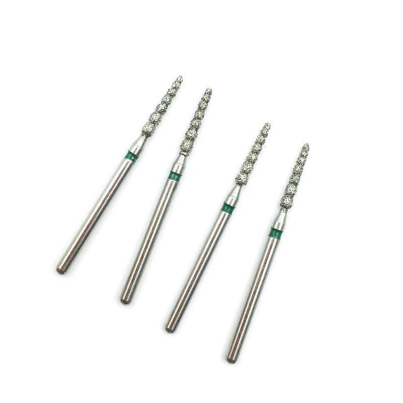 Новые стоматологические алмазные фрезы FG, высокоскоростные боры с шариковым воротником для полировки Smoothin BC-X12C