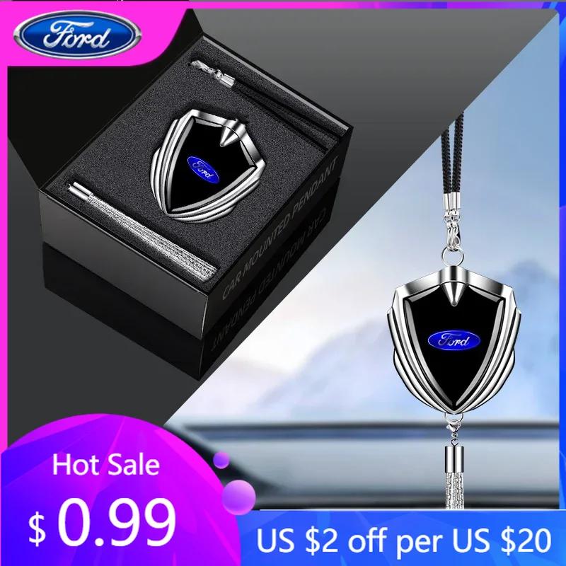 Автомобильная наклейка Декор салонного зеркала заднего вида Автомобильный аксессуар-подвеска Автостайлинг Для Ford Focus 2 3 MK2 MK3 Mondeo MK4 Ecosport