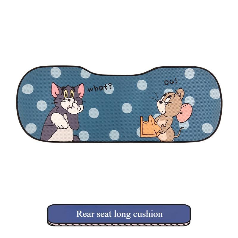 Cute Cartoon Cat And Mouse Four Seasons Universal Seat Cushion for Women's Personalized Couple Car Seat Cover Seat Accessories