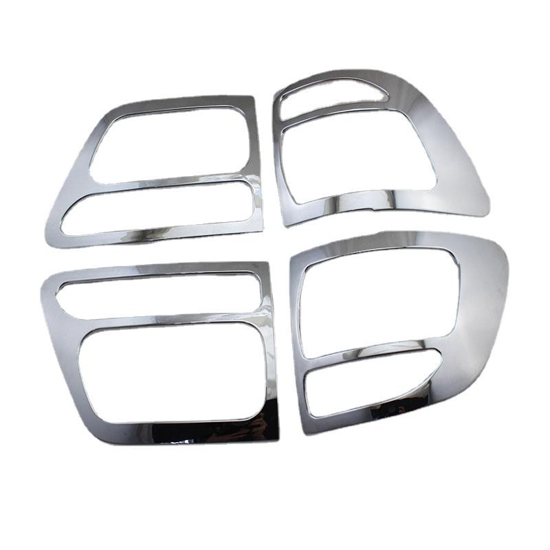 2008-2011 Хромированный задний фонарь, декоративное украшение заднего фонаря, защитная наклейка для Toyota Fortuner Hilux