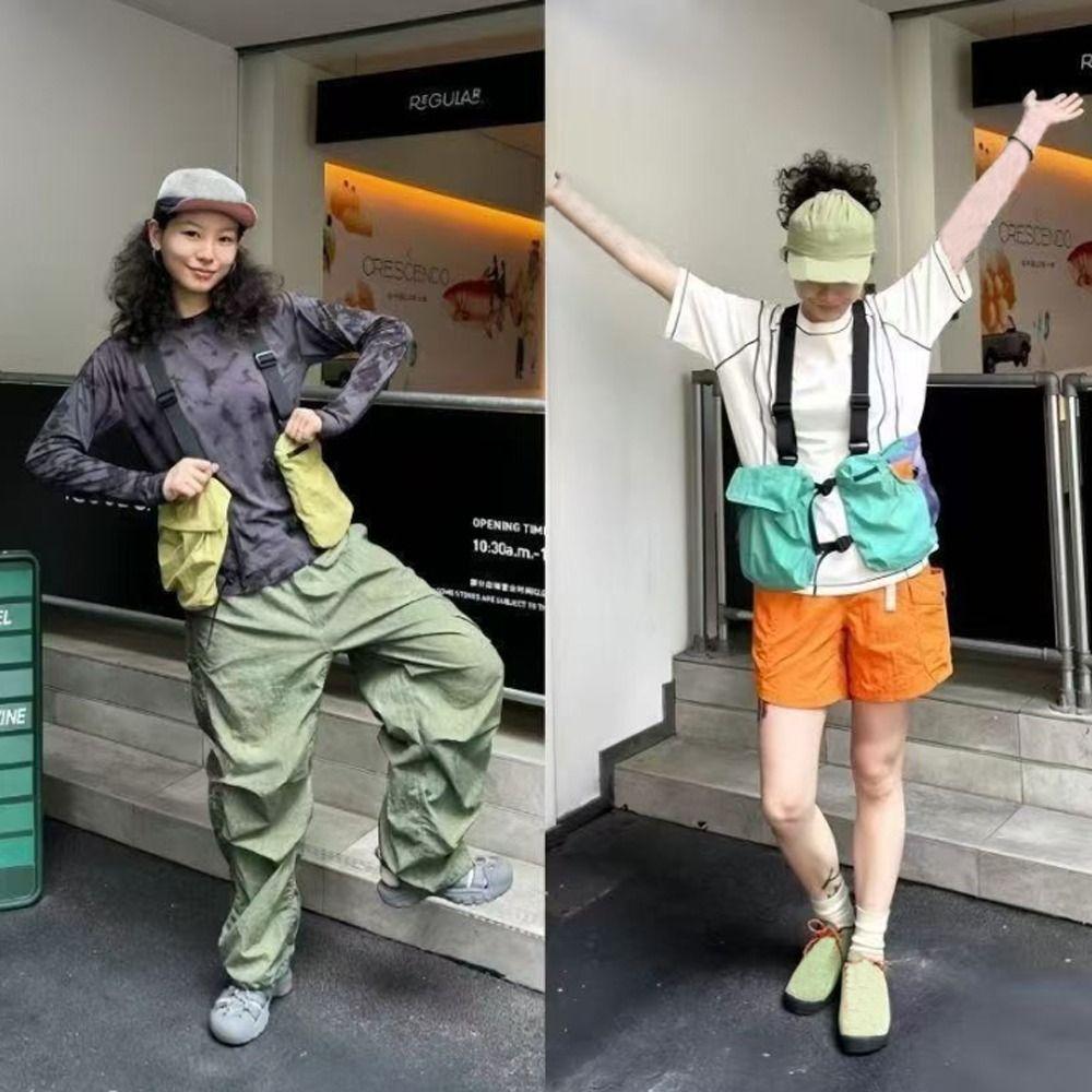 Mesh Material Multi Pocket Vest Breathable Fabric Sleeveless Vest Versatile Mesh Vest Climbing
