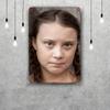 Грета тунберг активист Забавный Металлический Знак Ретро Табличка Винтажный Знак Алкогольный Напиток Паб Клуб Кухня Настенное Украшение