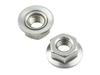 POSH M6 900096-S2 Motorcycle Supplies, Disc Spring Nut, Stainless Steel, 2 Pieces