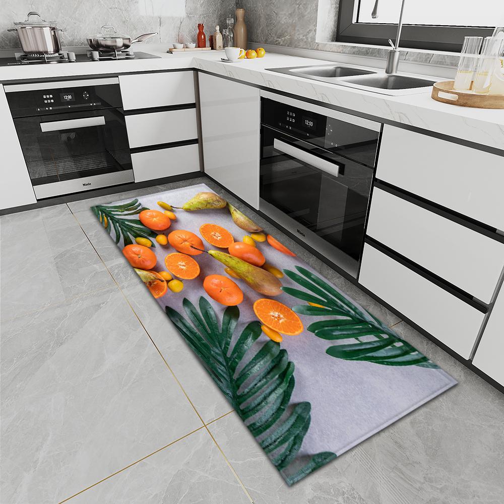 Кухонный коврик, коврик для двери, крыльца, длинный ковер для спальни, балкона, ванной комнаты, нескользящий пол, ковер для гостиной