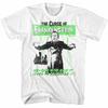 Hammer Horror Curse of Frankenstein White Adult T-Shirt