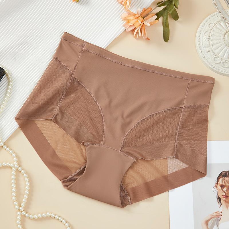 Женские кружевные трусики с леопардовым принтом средней высоты, женские трусы больших размеров, утягивающее нижнее белье L-3XL