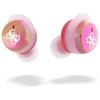 Guess Bluetooth Headphones GUTWSJ144ESF TWS + Docking Station Fuchsia/Fuschia Iridescent 4G Printed Logo