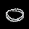 Fashion Cultured Strand White Pearl Freshwater 7-8mm Necklace