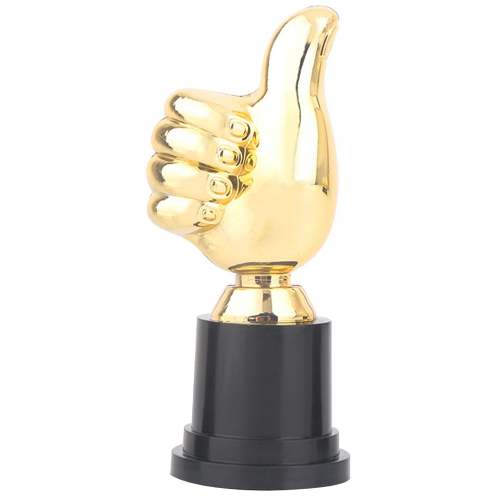1-3pcs Thumbs Up Trophy Competition Winner Prize Encouragement Mini Victory Trophies Award Prizes for Children Party Favors