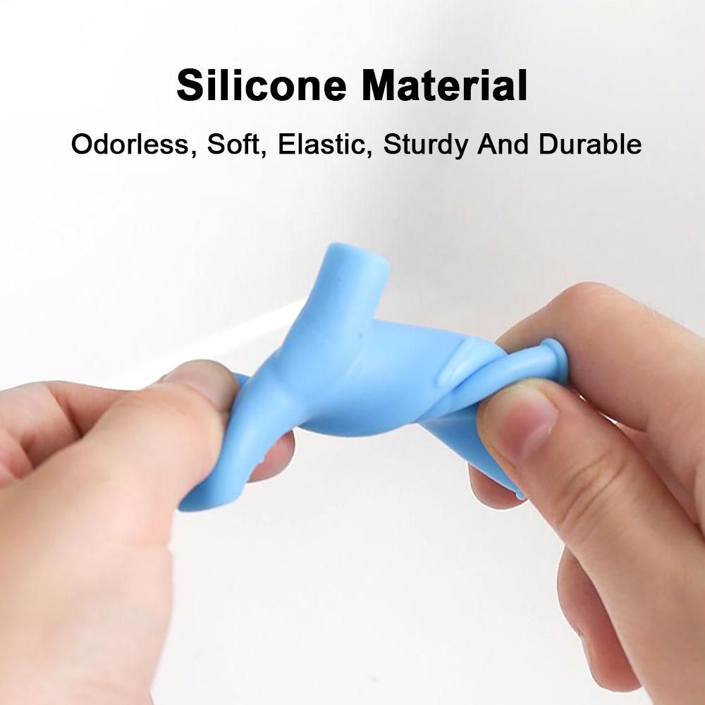 Silicone World Силиконовый удлинитель для крана Насадка на водопроводный кран Направляющая канавка для воды Мытье рук детьми Раковина в ванной Кухонные принадлежности