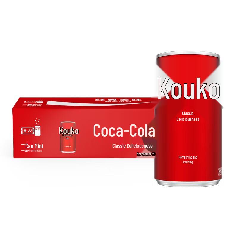 Coca-Cola Classic Carbonated Drink Mini Cans