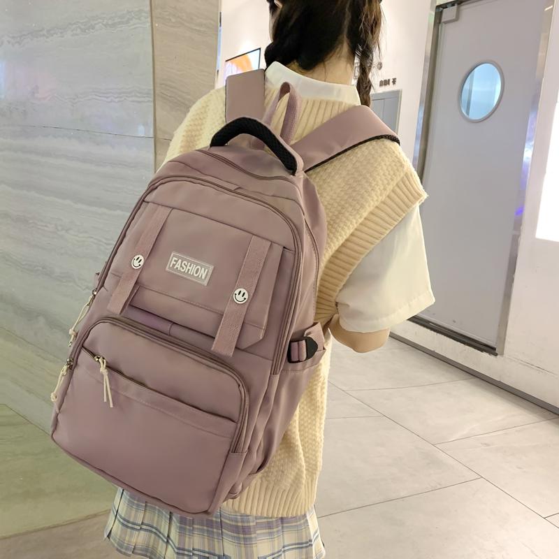 Студенческий рюкзак большой емкости, школьный рюкзак для студенток, сумка через плечо