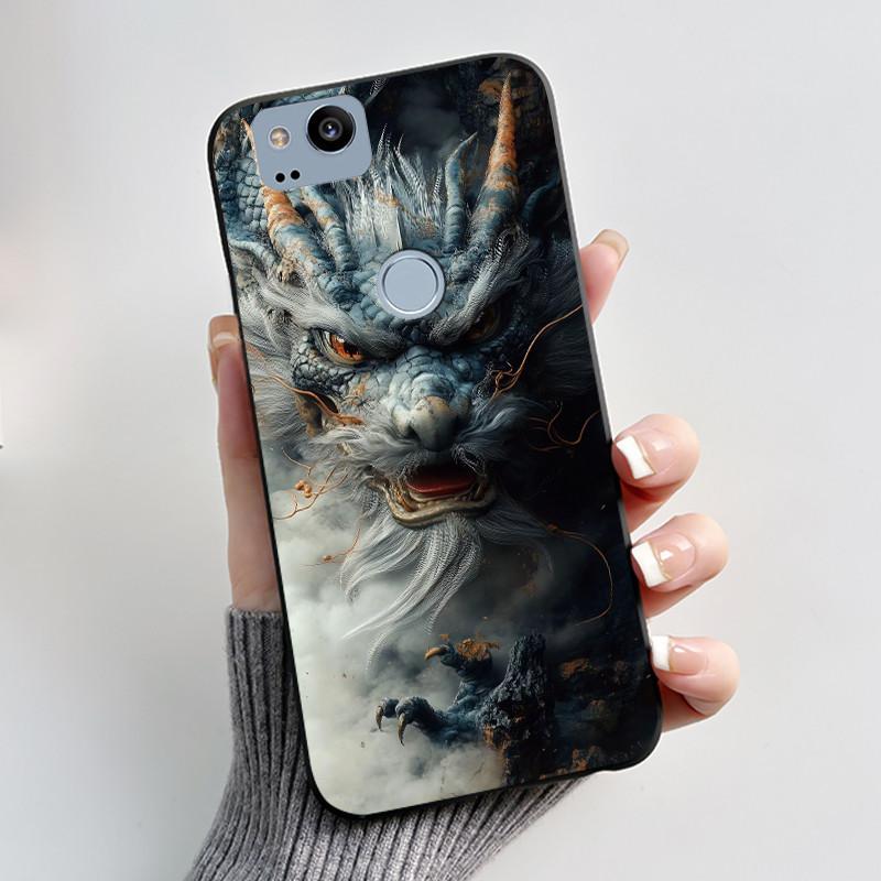 Матовый чехол для Google Pixel 2 Pixel 2 XL Чехол для телефона для Google Pixel 2 XL 2XL Роскошные Милые Крутые Мягкие Силиконовые TPU Чехлы Бампер