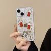 Новогодний чехол для телефона Год Змеи для Apple 17promax Красный конверт для IPhone 16 Кот удачи 14 Разбогатей 13