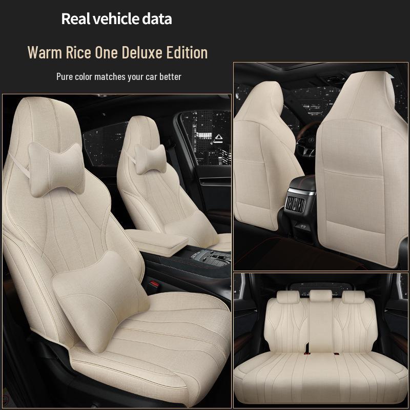 BYD Song PLUS Full Coverage Linen Seat Cushion for Five-Seater