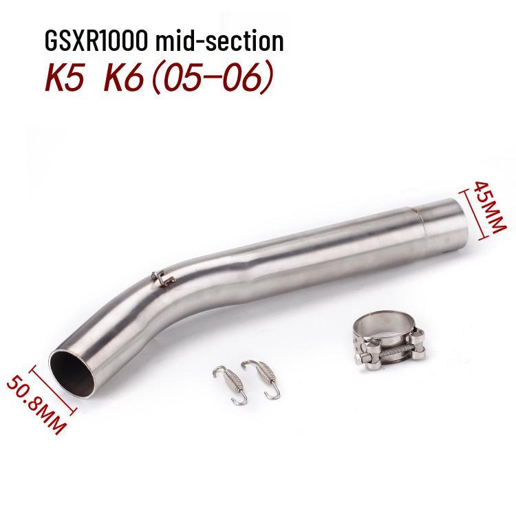 Средняя часть выхлопной системы для мотоциклов GSR750, GSXR600, GSXR1000 K5-K9