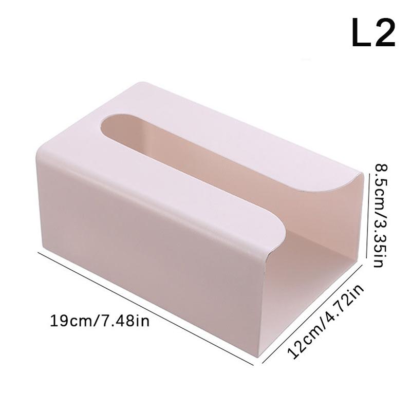 Wall Mounted Tissue Box Waterproof Self Adhesive Napkin Holder Home Disposable Gloves Storage Box Kitchen Paper Organizer Case