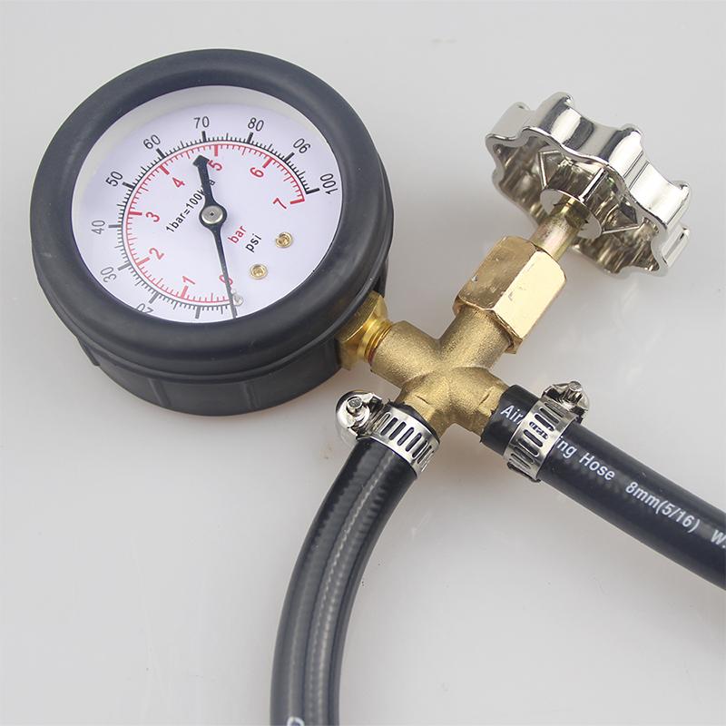 Truck Motorcycle Car Fuel Pressure Gauge Gasoline Pressure Gauge Meter Tester