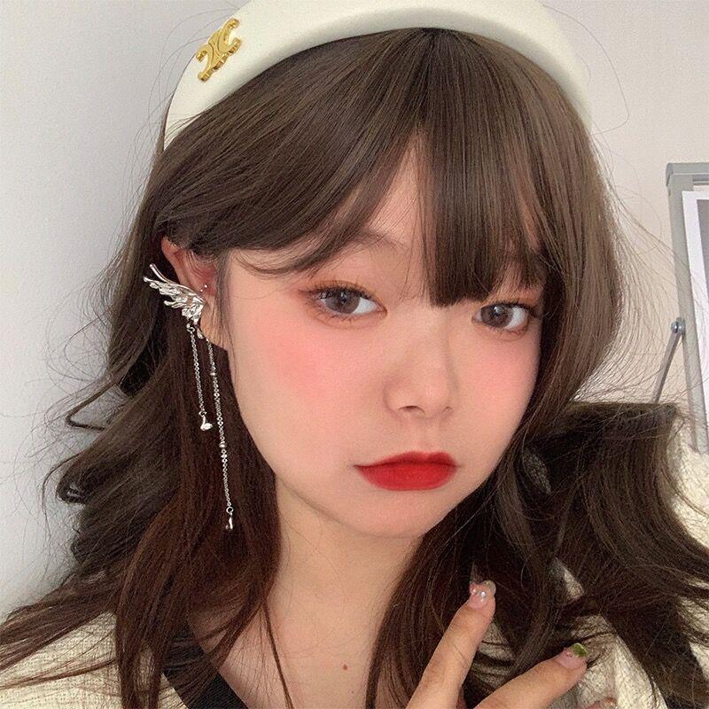 Сказочные крылья ангела кисточка бабочка кафф на ухо - Украшение-клипса на ухо без пирсинга