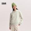 Semir Women's Senrou Embroidered Loose Fit Hooded Sweatshirt