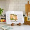 Винтажная деревянная подставка для кулинарной книги, многофункциональная подставка для дисплея, подставка для книги, настольный мольберт, для чтения книг