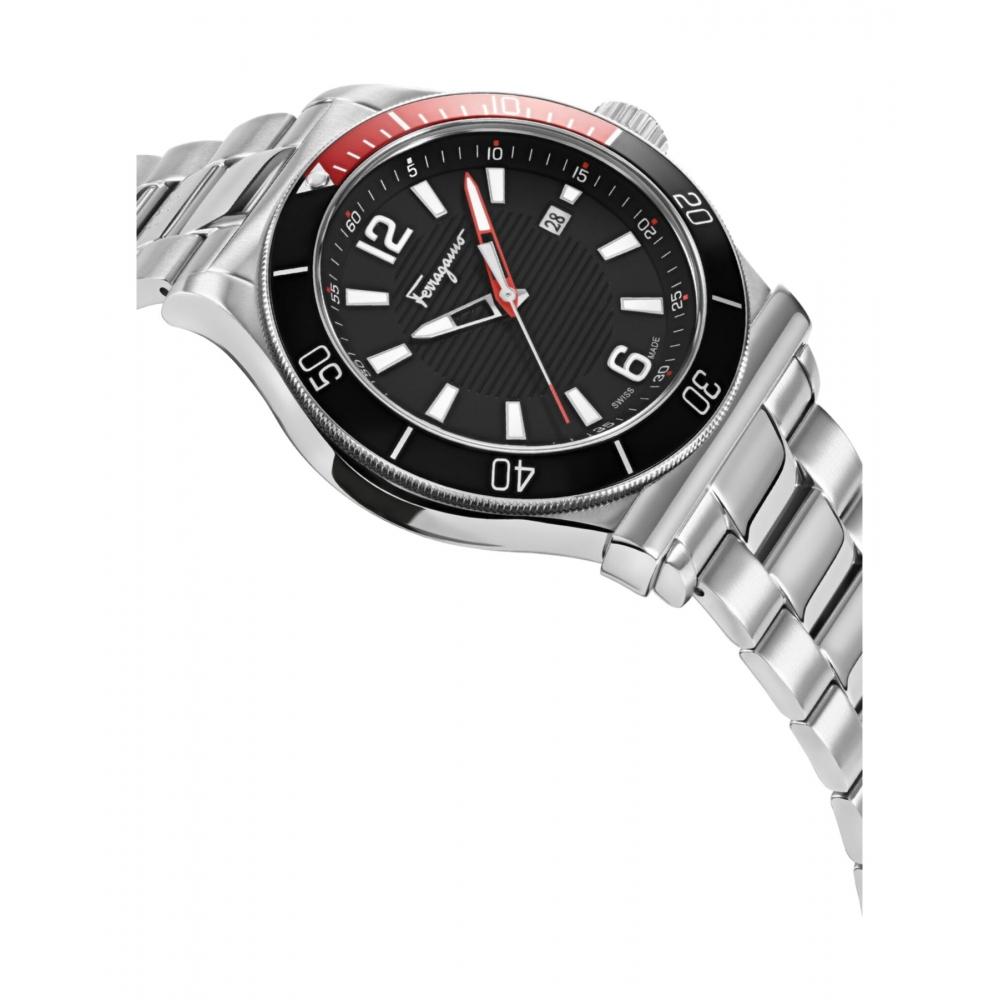 Salvatore Ferragamo 1898 Sport Наручные часы-браслет Золото Золото Синий