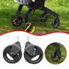 2 Pieces Trolley Wheels Tire Replacement for Kids Carriage ,Universal Pratical Pram