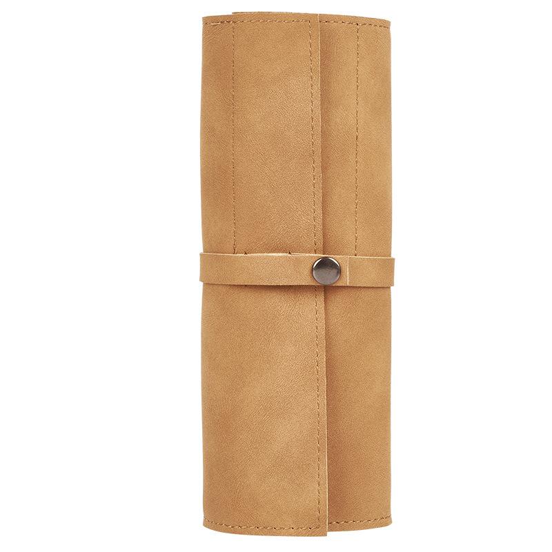 Органайзер-ролл для ремешков часов с 5 отделениями, коробка для хранения, сумка для хранения ремешков смарт-часов, кожаный чехол ручной работы для путешествий, сумка для хранения