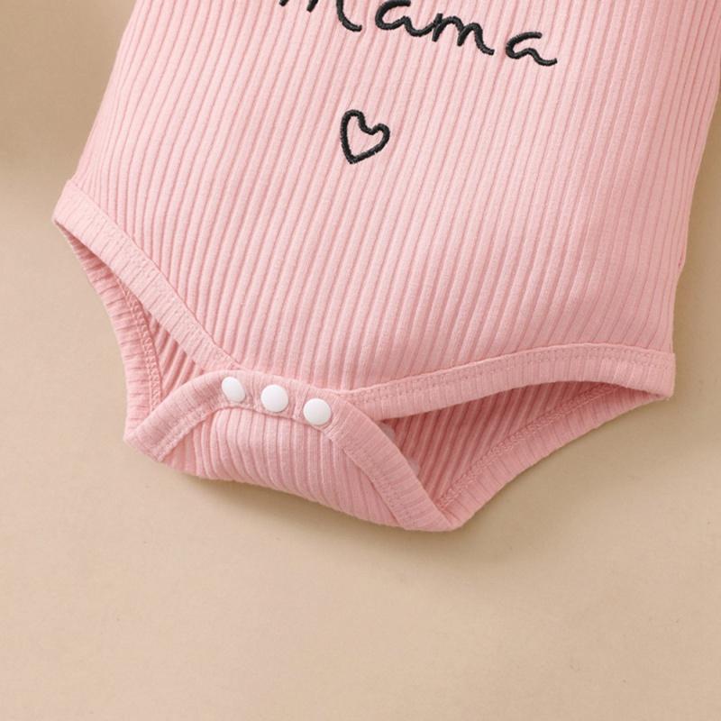 Комплект одежды для маленьких девочек 0-18 месяцев, комбинезон с короткими рукавами и вышивкой букв + шорты с цветочным принтом + повязка на голову, летние наряды из 3 предметов