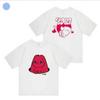 2024 Cartoon Rabbit Print Short Sleeve T-shirt - Versatile Casual Round Neck Top