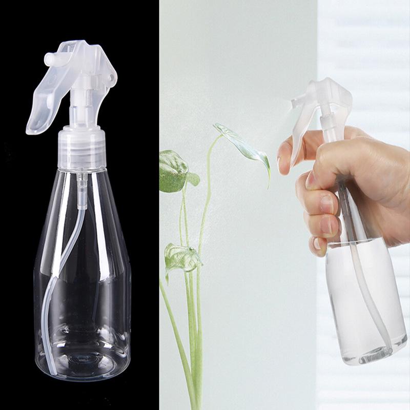 200 Ml Clear Empty Hand Trigger Water Spray Plastic Bottle Cleaning Garden New