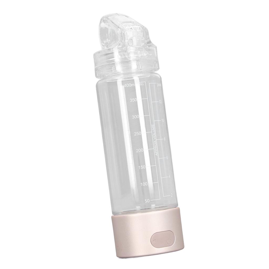 5V Hydrogen Water Bottle 400ML Capacity 1600?2000ppb Rechargeable Portable Hydrogen Water Generator