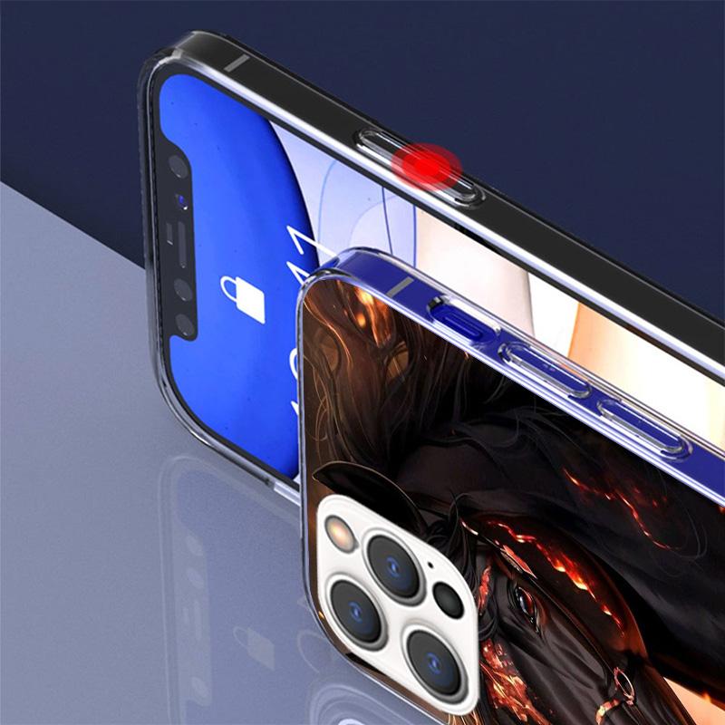 Чехол для телефона Animal Black Horse для iPhone 17 Air 16 Pro Max 16E 15 + 14 Plus 11 12 13 Mini 7 8 SE Подарок Печатный Чехол Fundas 16 Pro