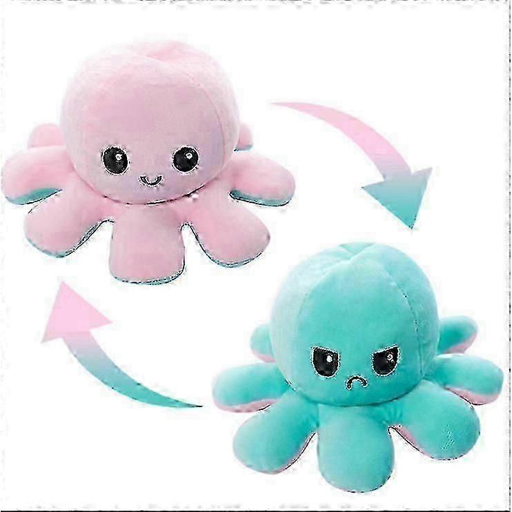 octopus plush toy reversible giant 20cm 30cm 40cm
